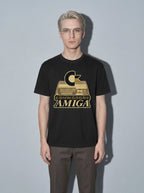 Commodore Amiga Premium Shirt - black--bust_to_thigh