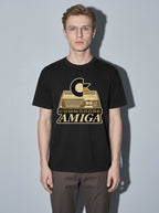 Commodore Amiga Premium Shirt - black--bust_to_thigh