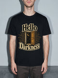 Hello Darkness Premium Shirt - black--bust_to_thigh