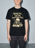 Let Me Overthink This Premium Shirt - black--bust_to_thigh