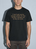 Nearly Enough Credit Premium Shirt - black--bust_to_thigh