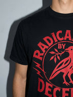 Radically Decent Premium Shirt - black--macro