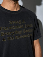 Functional Adult Premium Shirt - black--macro
