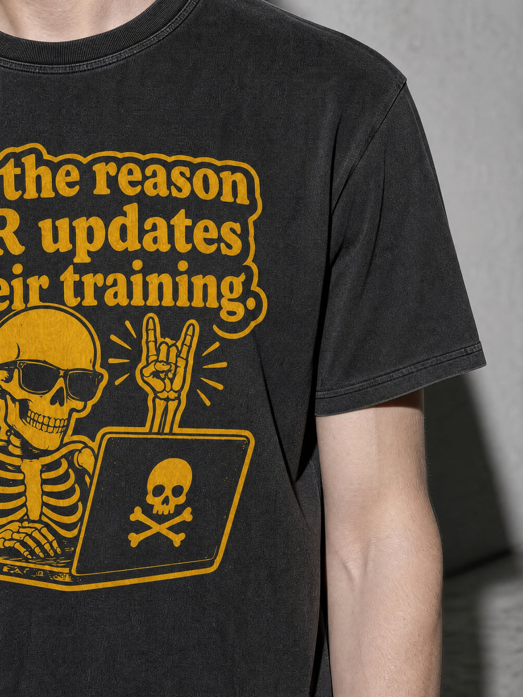 HR Training Premium Shirt - black--macro