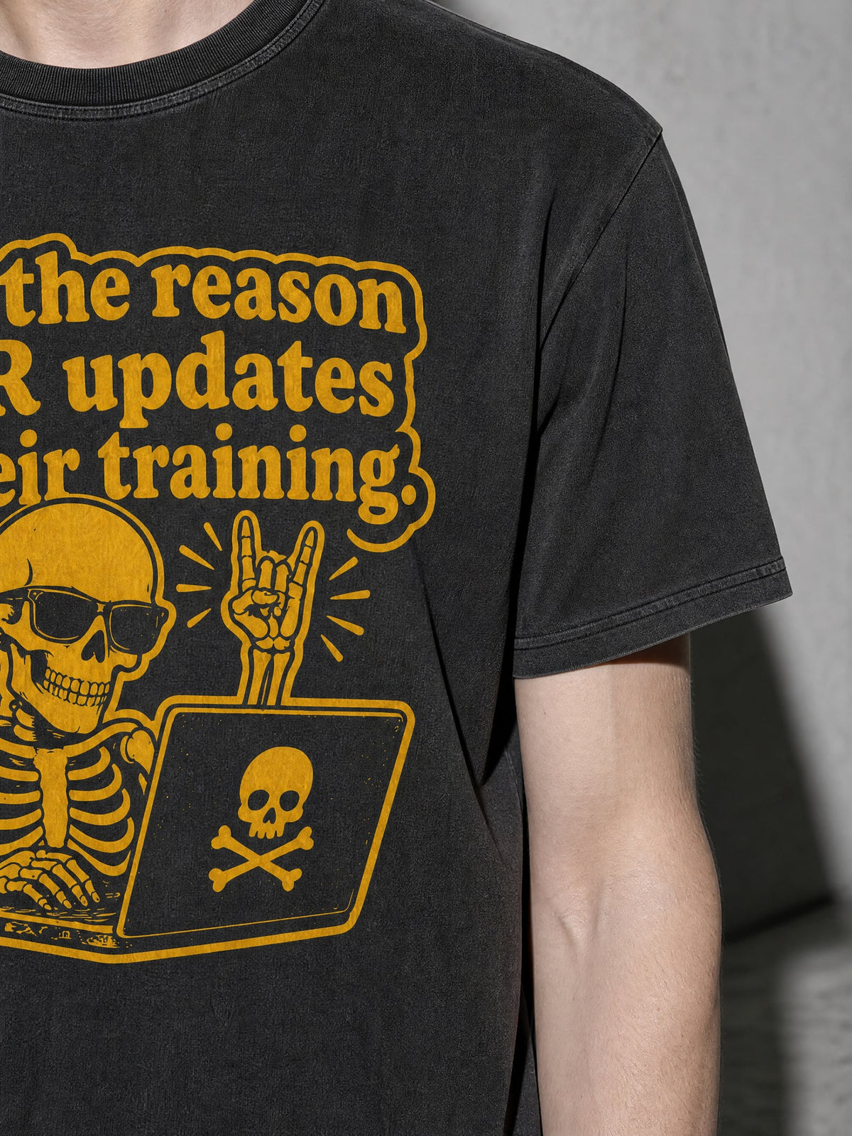 HR Training Premium Shirt - black--macro