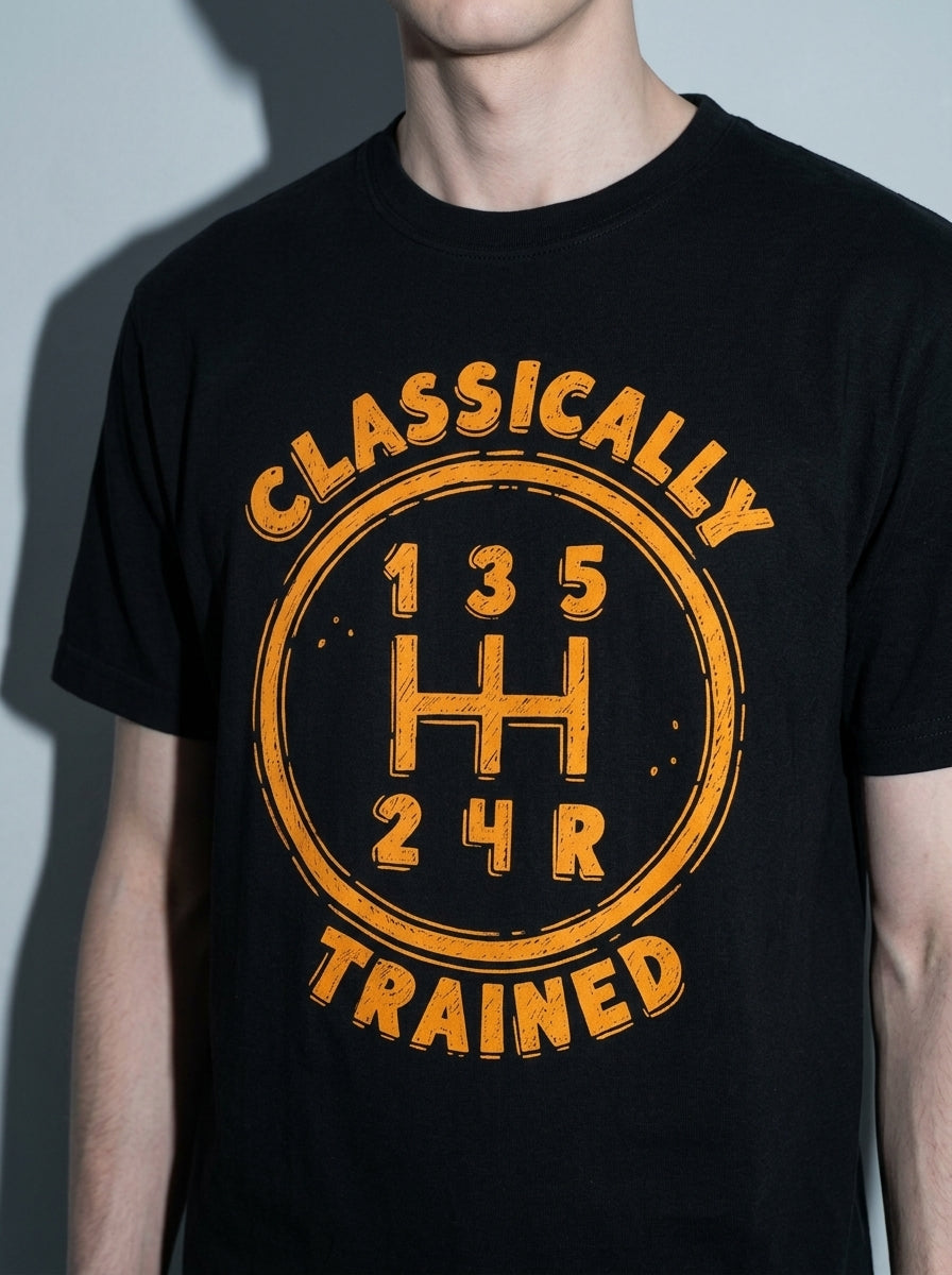 Classically Trained Premium Shirt - black--macro