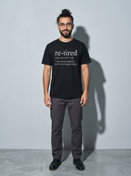Re-Tired Premium Shirt - black--main