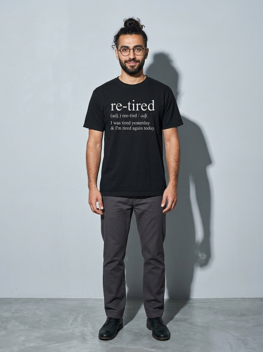 Re-Tired Premium Shirt - black--main