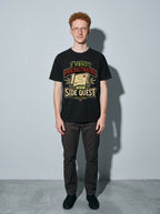Side Quest Premium Shirt - black--main