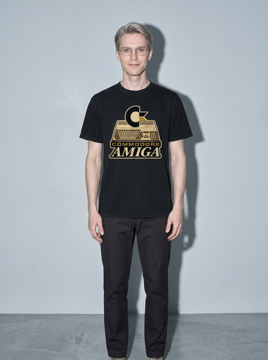 Commodore Amiga Premium Shirt - black--main