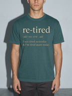 Re-Tired Premium Shirt - blue-spruce--bust_to_thigh