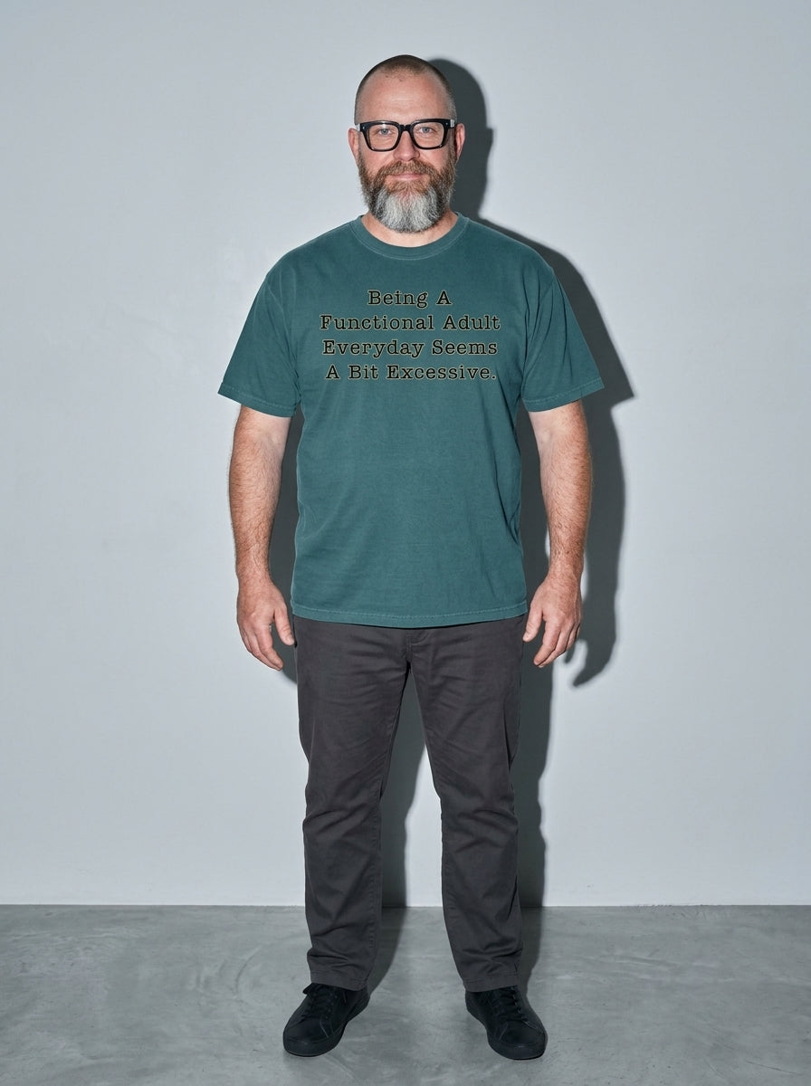 Functional Adult Premium Shirt - blue-spruce--main