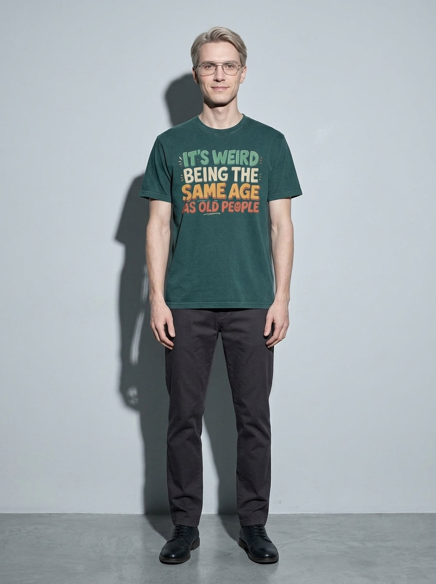Same Age as Old People Premium Shirt - blue-spruce--main