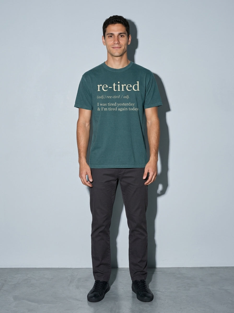 Re-Tired Premium Shirt - blue-spruce--main