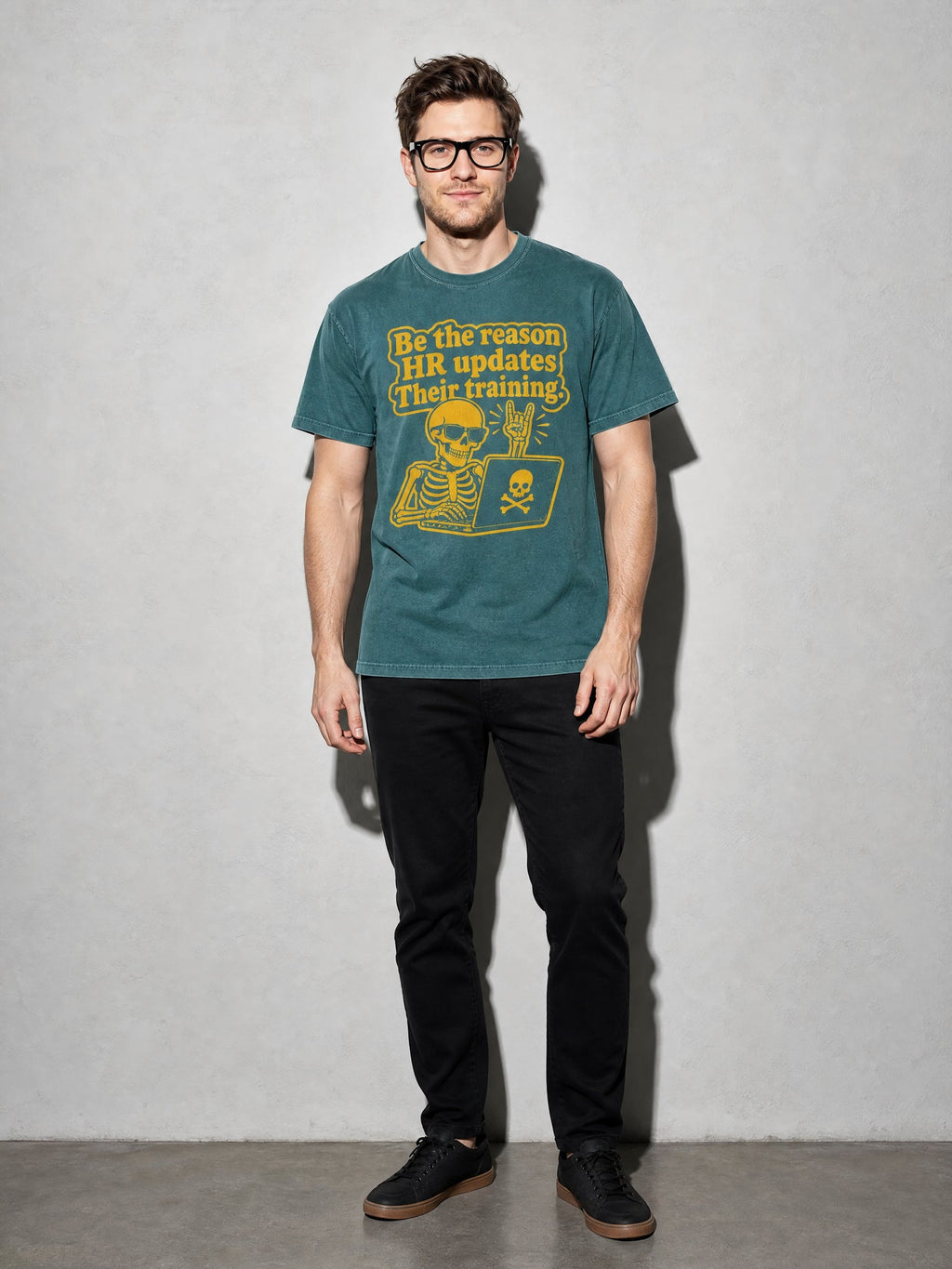 HR Training Premium Shirt - blue-spruce--main