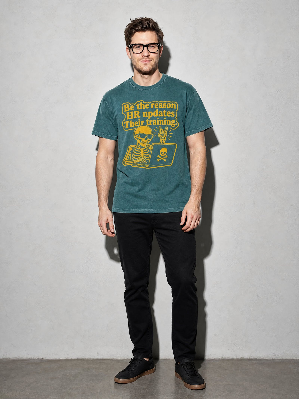 HR Training Premium Shirt - blue-spruce--main