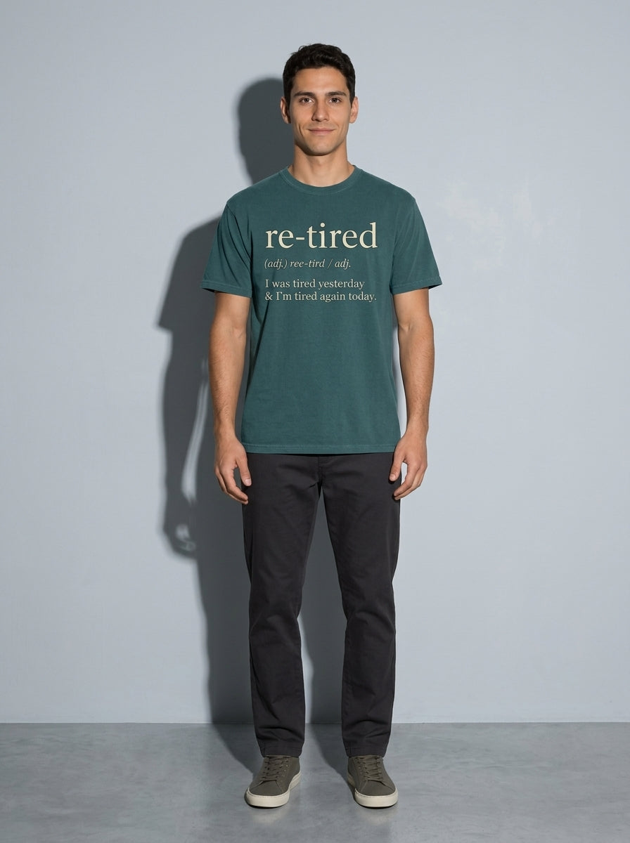 Re-Tired Premium Shirt - blue-spruce--main