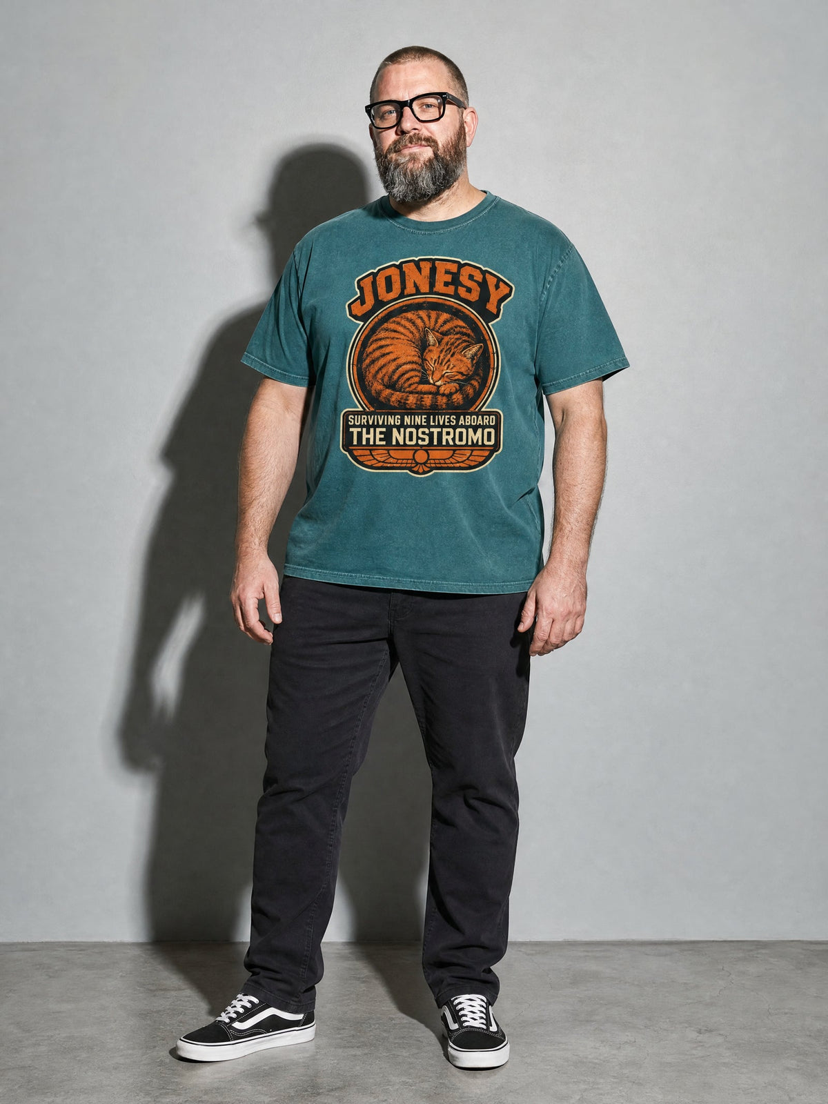 Jonesy: Surviving Nine Lives Premium Shirt - blue-spruce--main