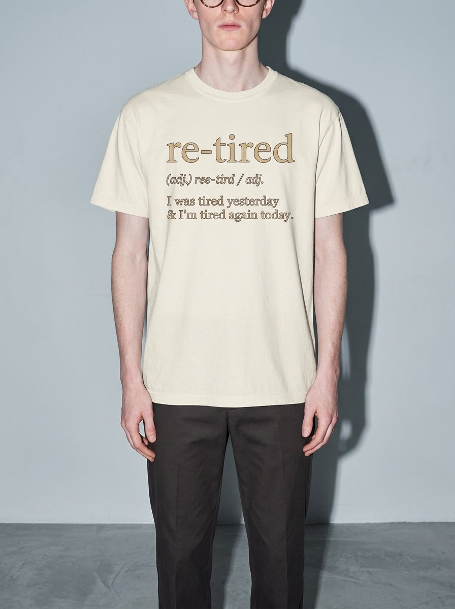 Re-Tired Premium Shirt - ivory--bust_to_thigh