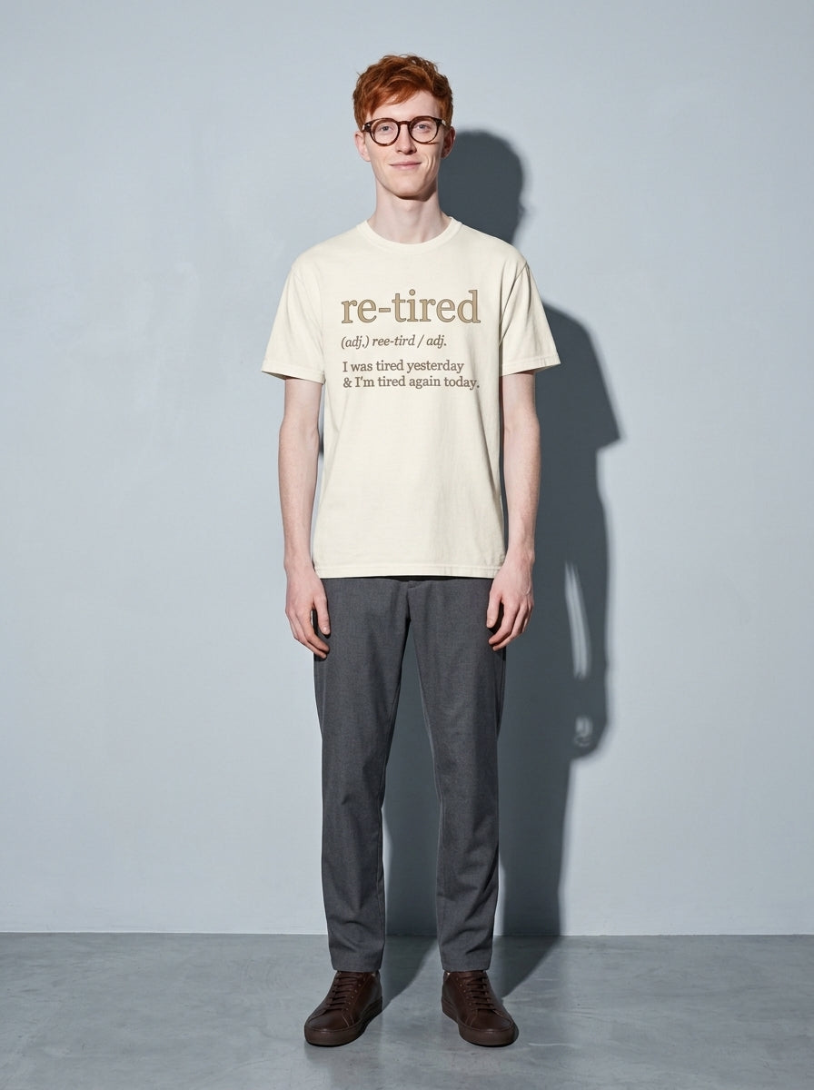 Re-Tired Premium Shirt - ivory--main