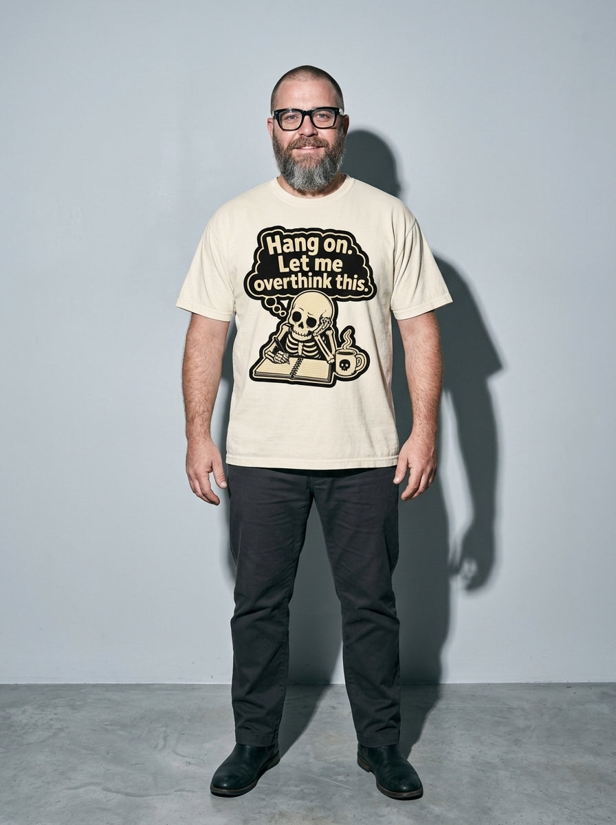 Let Me Overthink This Premium Shirt - ivory--main
