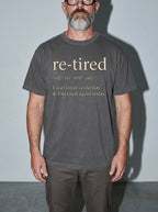 Re-Tired Premium Shirt - pepper--bust_to_thigh