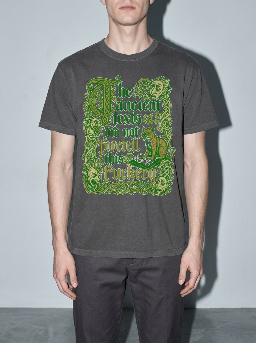 Ancient Texts Premium Shirt - pepper--bust_to_thigh