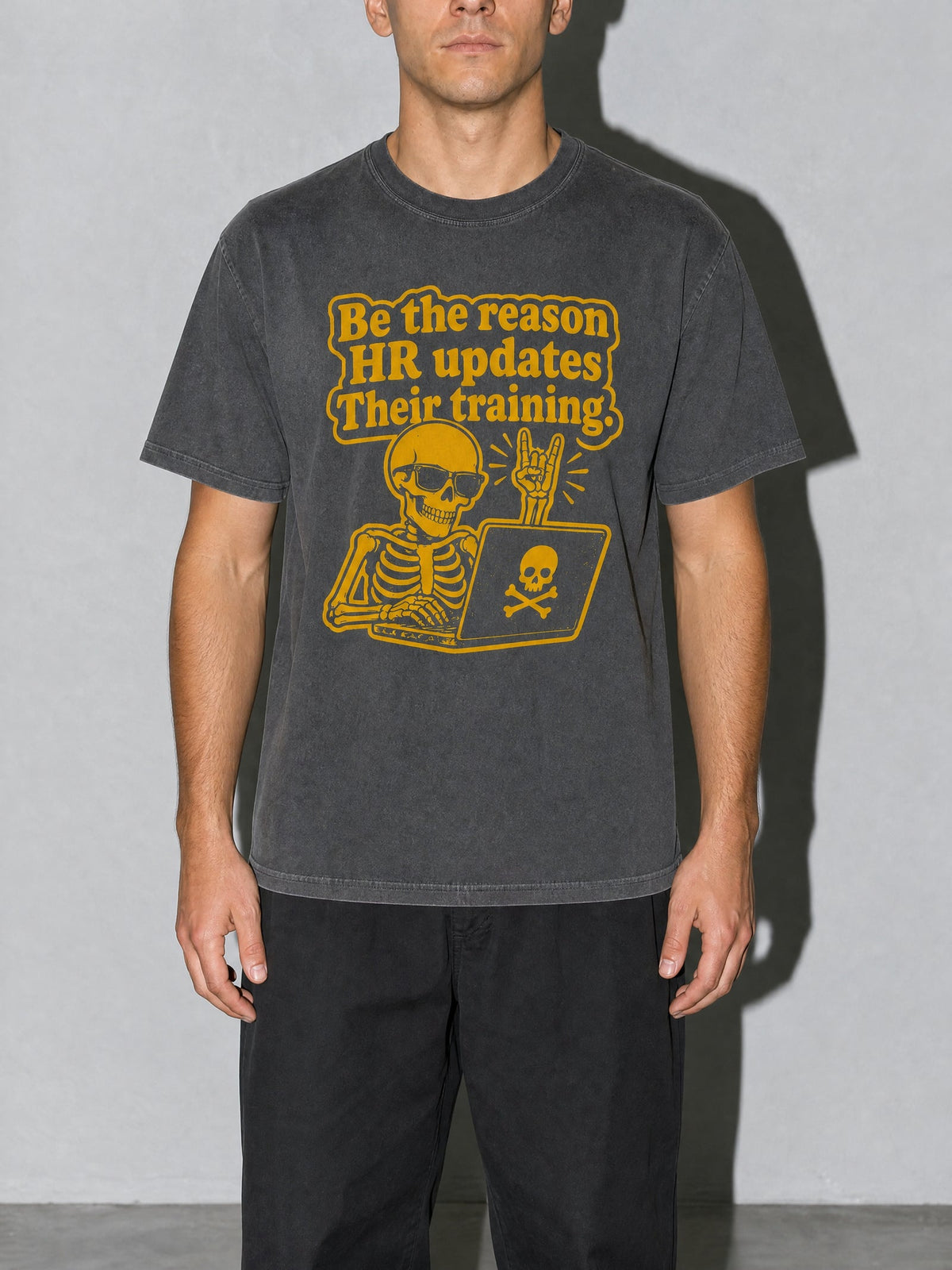 HR Training Premium Shirt - pepper--bust_to_thigh