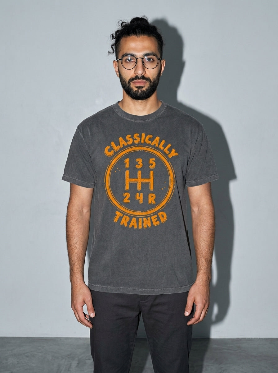 Classically Trained Premium Shirt - pepper--bust_to_thigh
