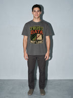 Trust Data, Not Lore Premium Shirt - pepper--main