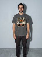 I Need My Glasses Premium Shirt - pepper--main
