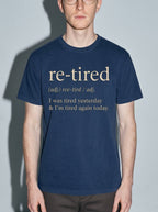 Re-Tired Premium Shirt - true-navy--bust_to_thigh