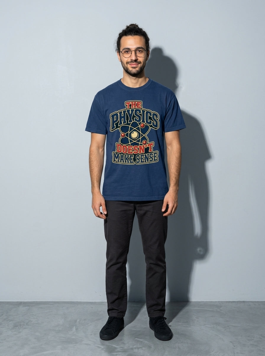 Physics Doesn’t Make Sense Premium Shirt - true-navy--main
