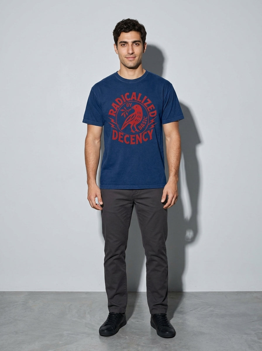 Radically Decent Premium Shirt - true-navy--main