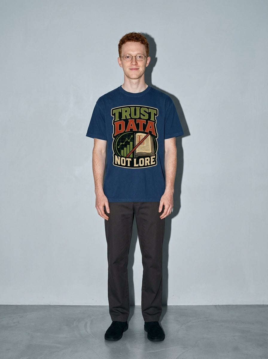 Trust Data, Not Lore Premium Shirt - true-navy--main