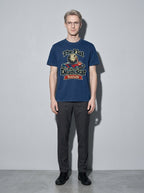 Flat Death Star Society Premium Shirt - true-navy--main