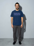 Not Enough Credit Premium Shirt - true-navy--main
