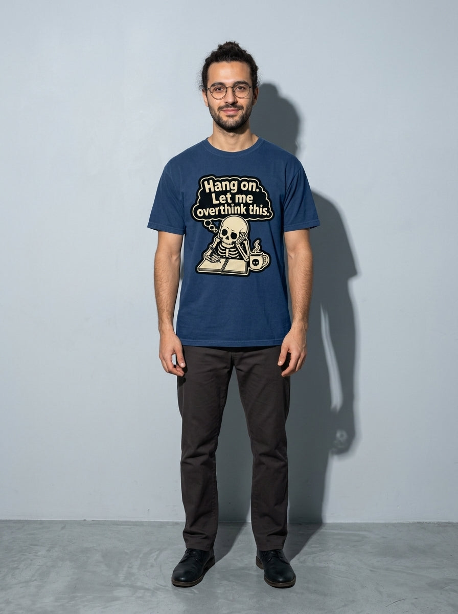 Let Me Overthink This Premium Shirt - true-navy--main