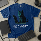 catGPT Premium Shirt — true navy Premium Shirt mock-up