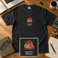 Bugs Are Lessons Embroidered Shirt in Black