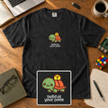 Build At Your Pace Embroidered Shirt in Black
