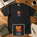 Curiosity Compiles Embroidered Shirt in Black