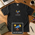 Out Of Scope Embroidered Shirt in Black