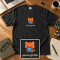 You’ve Git This Embroidered Shirt in Black