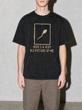 A Very Old Picture of Me Premium Shirt - Black - on-model zoom