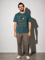 A Very Old Picture of Me Premium Shirt - Blue Spruce - on-model full length