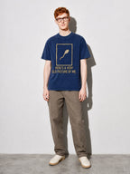 A Very Old Picture of Me Premium Shirt - True Navy - on-model full length