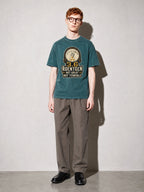 3.6 Roentgen Premium Shirt - Blue Spruce - on-model full length