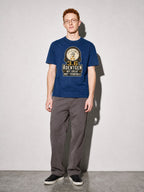 3.6 Roentgen Premium Shirt - True Navy - on-model full length