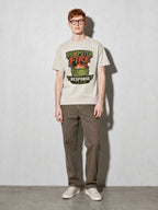Dumpster Fire Response Team Premium Shirt - Ivory - on-model full length